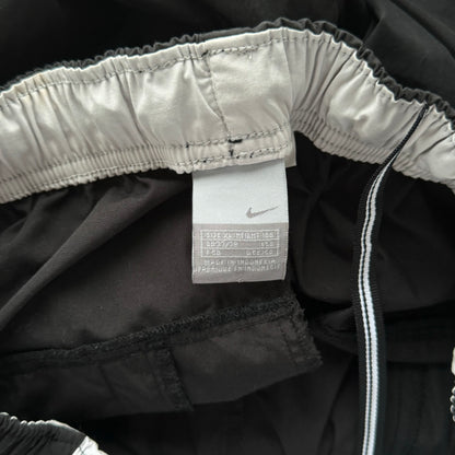 RARE 2000s Baggy Nike Trackpants Black - (L)