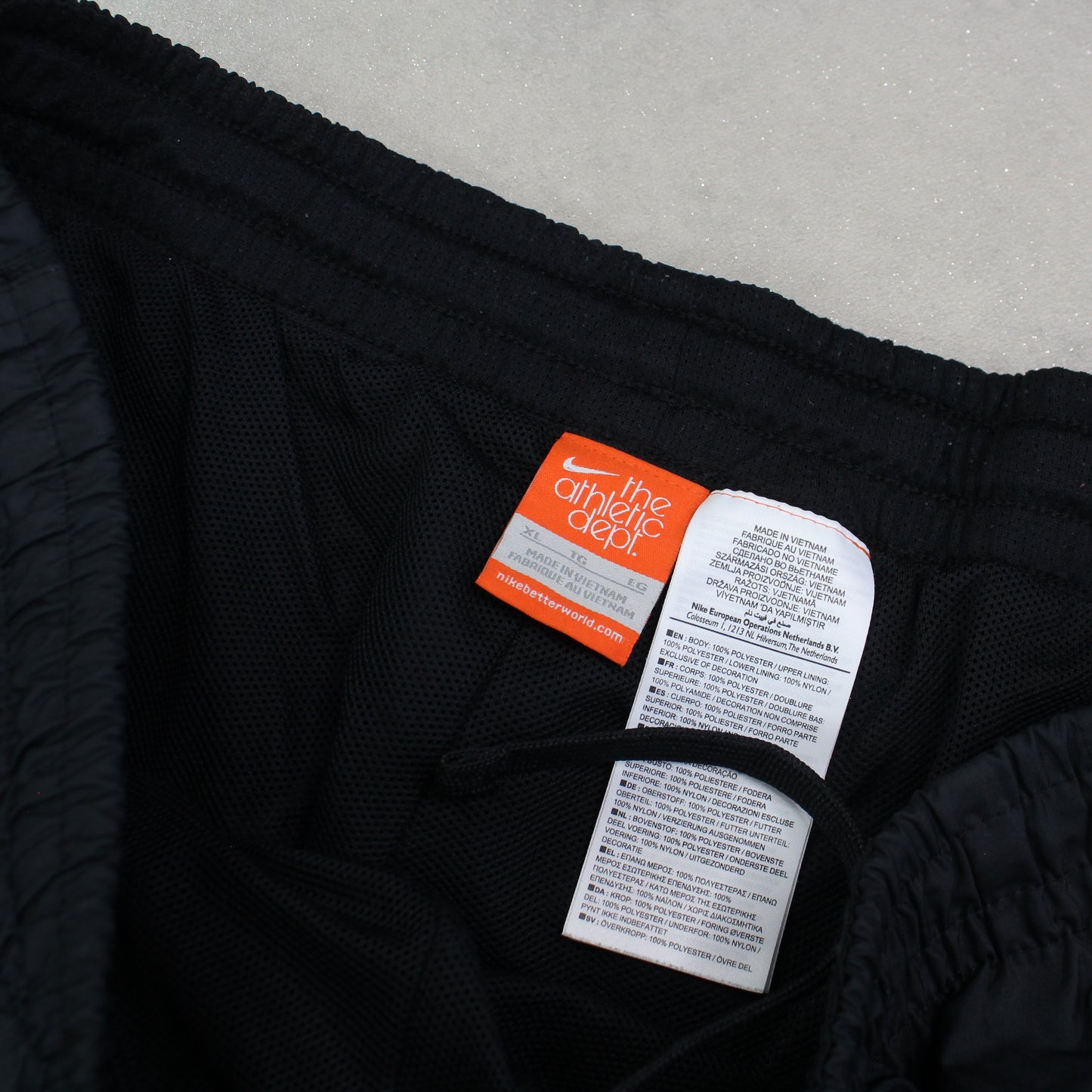 RARE 2000s Nike Trackpants Black - (L)