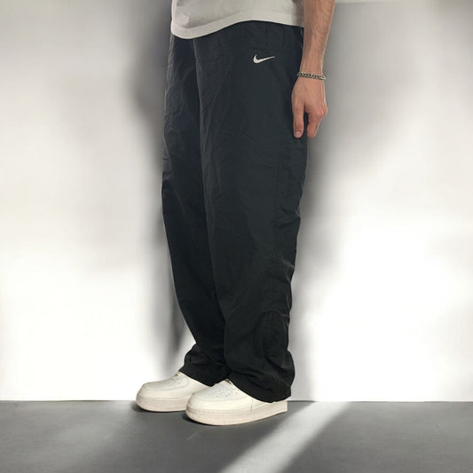 RARE 1990s Nike Trackpants Black - (M)