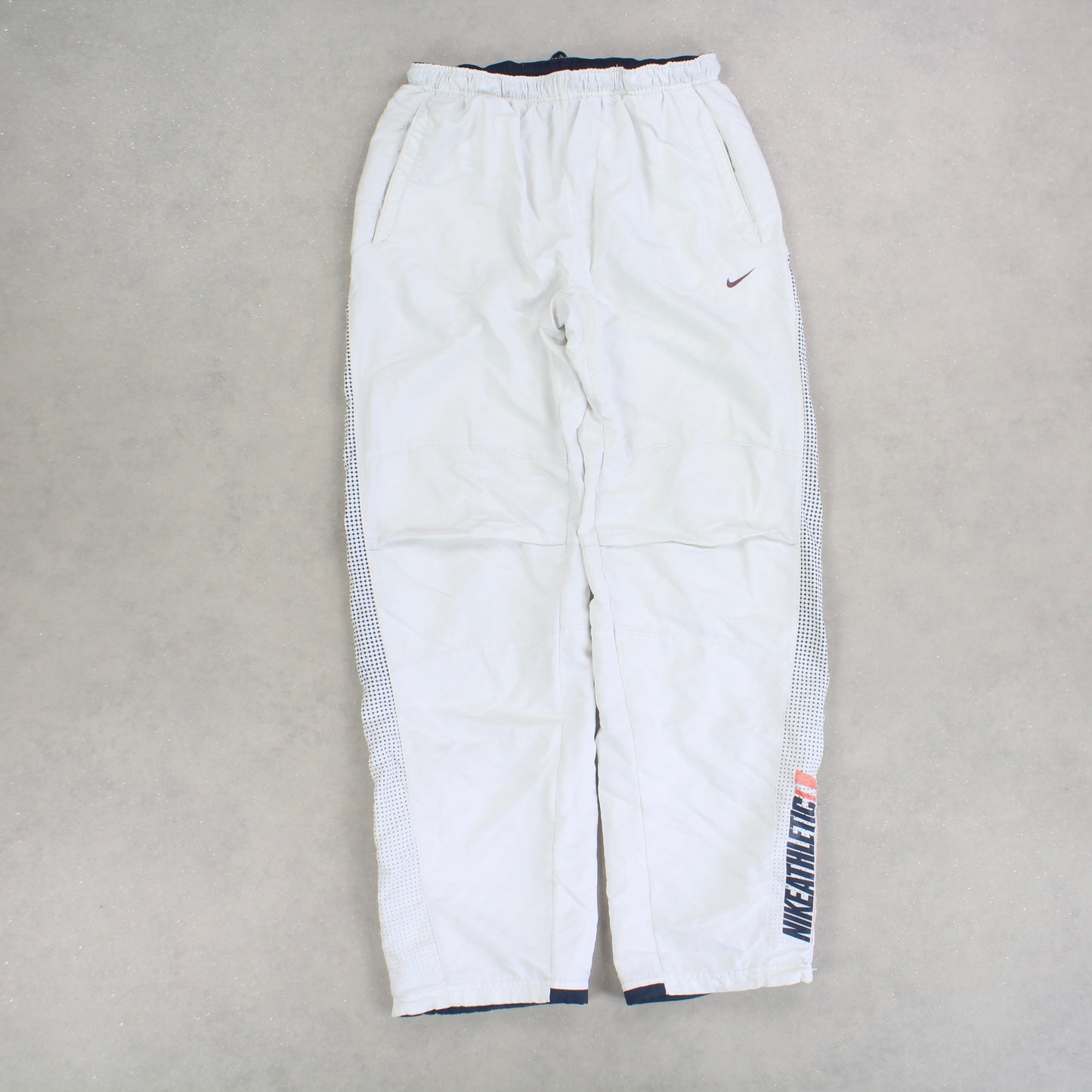 SUPER RARE 00s Nike Trackpants White - (M)