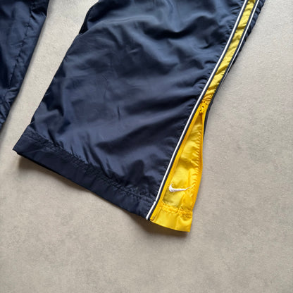 SUPER RARE 2000s Nike Trackpants Navy - (XS)
