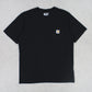 Carhartt Pocket T-Shirt Black - (L)