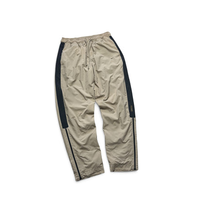 RARE 1990s Nike Trackpants Tan - (M)