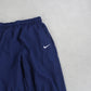 RARE 00s Nike Trackpants Navy - (S)