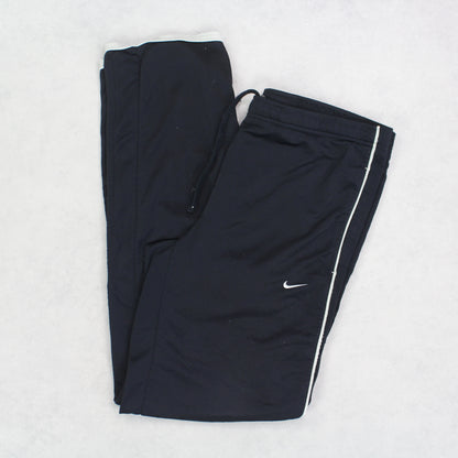 RARE Vintage 00s Nike Trackpants Black - (L)