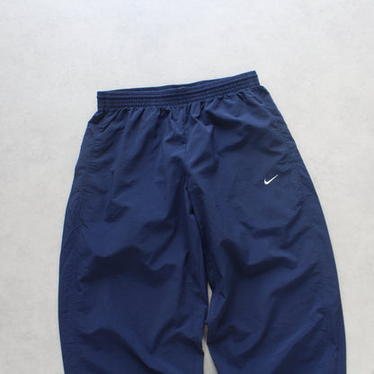 2000s Nike Trackpants Navy - (M)