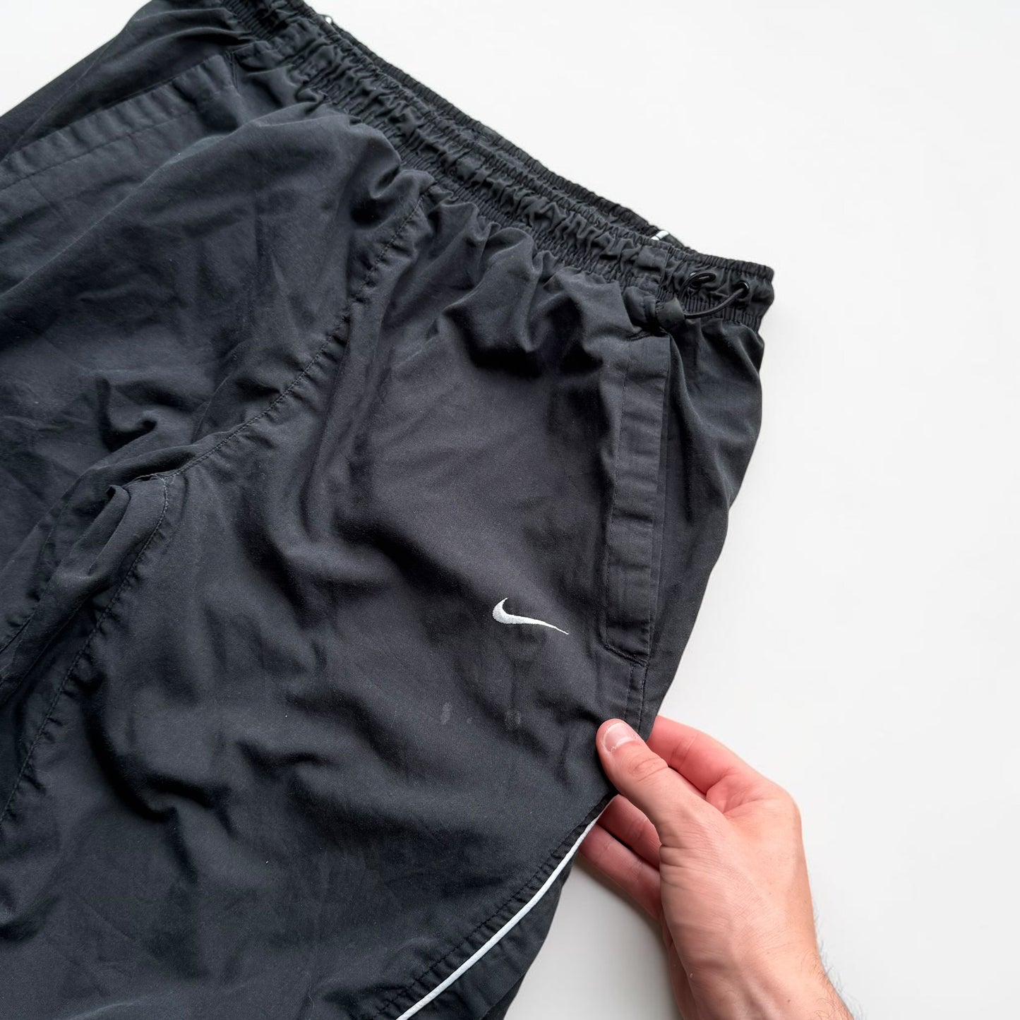 RARE 2000s Nike Trackpants Black - (S)