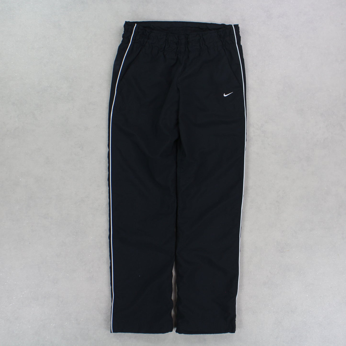 RARE 00s Nike Trackpants Black - (S)