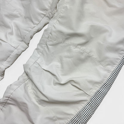 SUPER RARE 2000s Nike Trackpants White - (M)