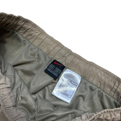 RARE 1990s Nike Trackpants Tan - (M)