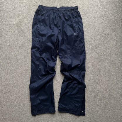 RARE 2000s Nike Trackpants Navy - (L)