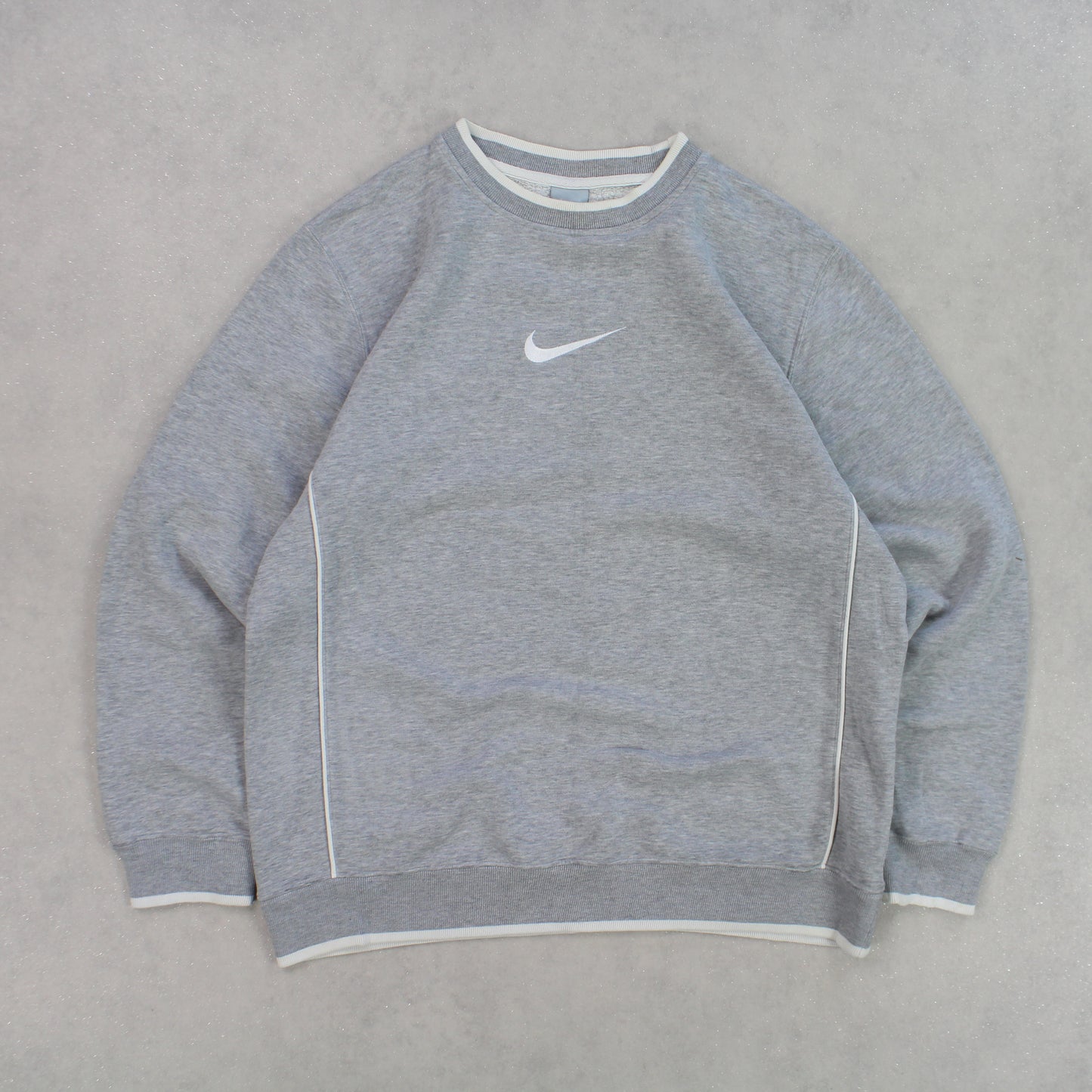 RARE 00s Nike Sweatshirt Grey - (L)