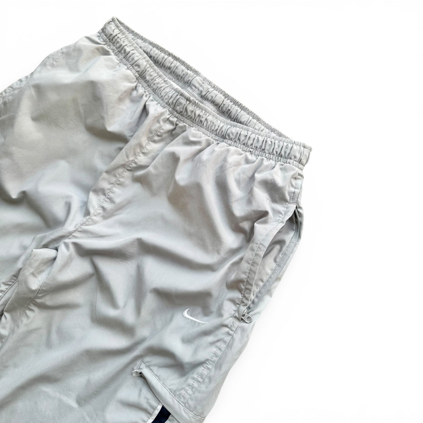 RARE 2000s Nike Trackpants Grey - (S)