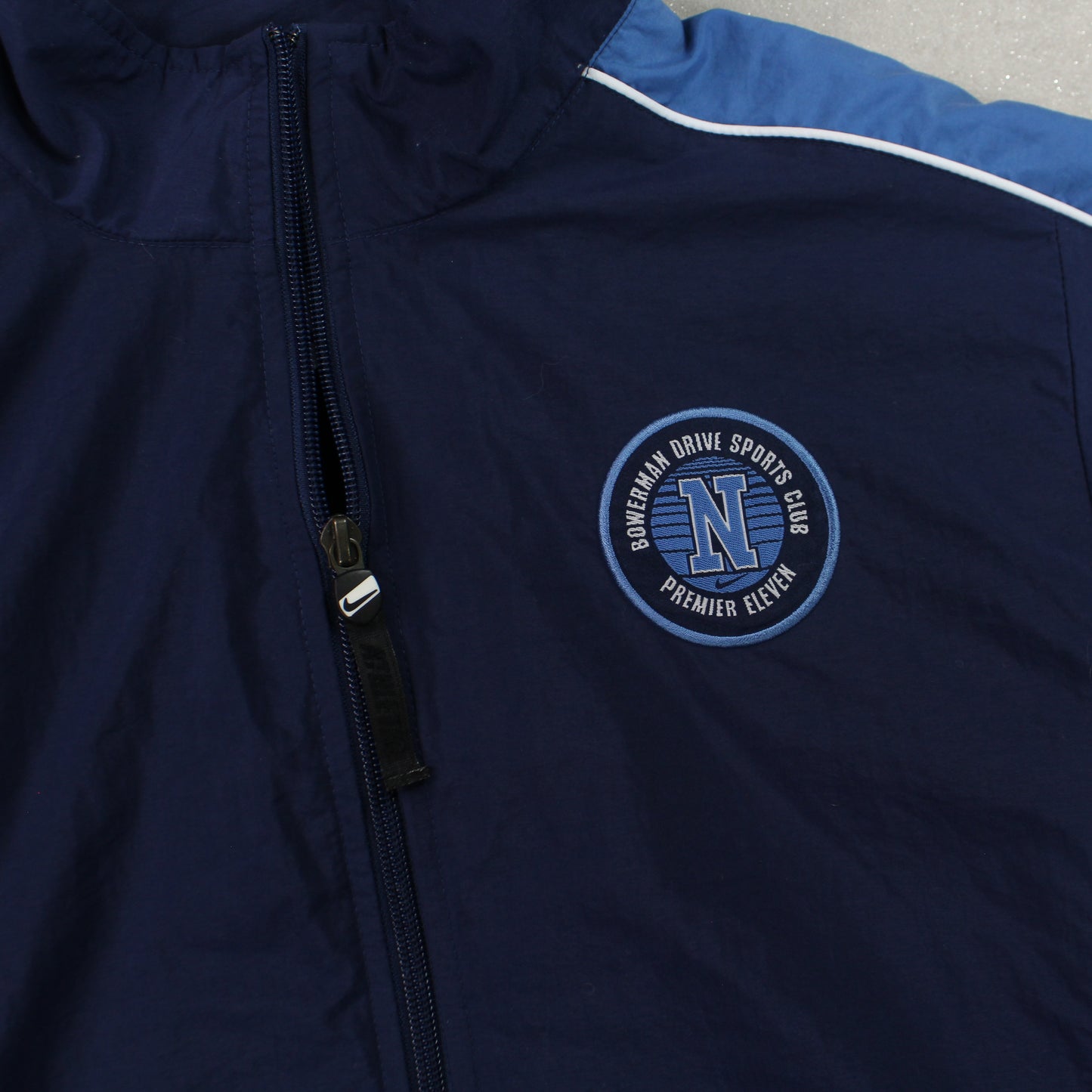 RARE 00s Nike Track Jacket Blue - (S)