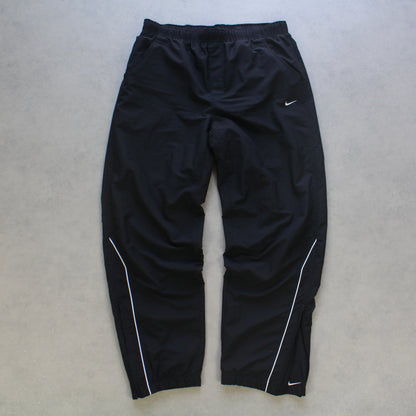 RARE 2000s Nike Trackpants Black - (M)