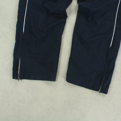 RARE 2000s Baggy Nike Trackpants Navy - (L)