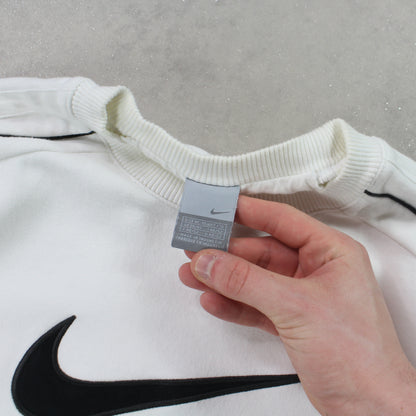 RARE 00s Nike Sweatshirt White - (S)