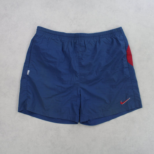 RARE 00s Nike Shorts Blue - (XL)