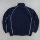 RARE 00s Nike Track Jacket Navy - (L)