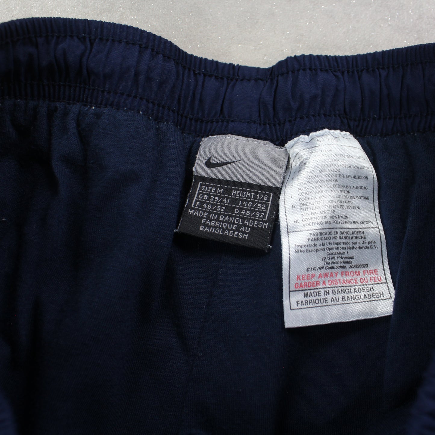 RARE 2000s Nike Trackpants Navy - (M)