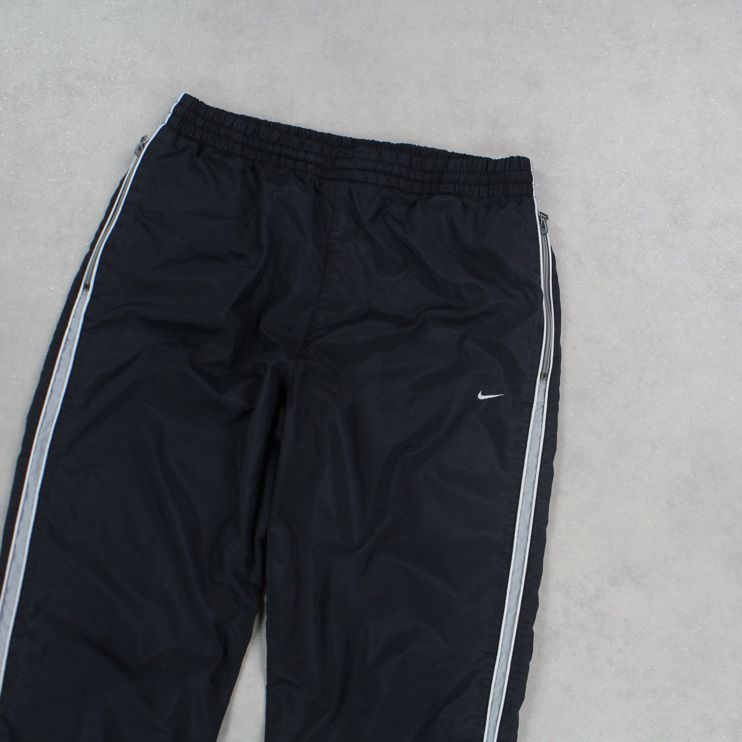 RARE 00s Nike Trackpants Black - (S)