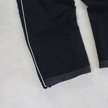 SUPER RARE 2000s Baggy Nike Trackpants Black - (L)