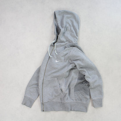 SUPER RARE 2000s Nike Air Max 97 Zip Up Hoodie Grey - (M)