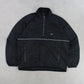 RARE 90s Nike Track Jacket Black - (L)