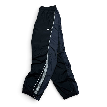 SUPER RARE 2000s Nike Air Max Trackpants Black - (L)