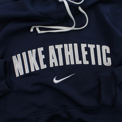 SUPER RARE 00s Nike Hoodie Navy - (S)