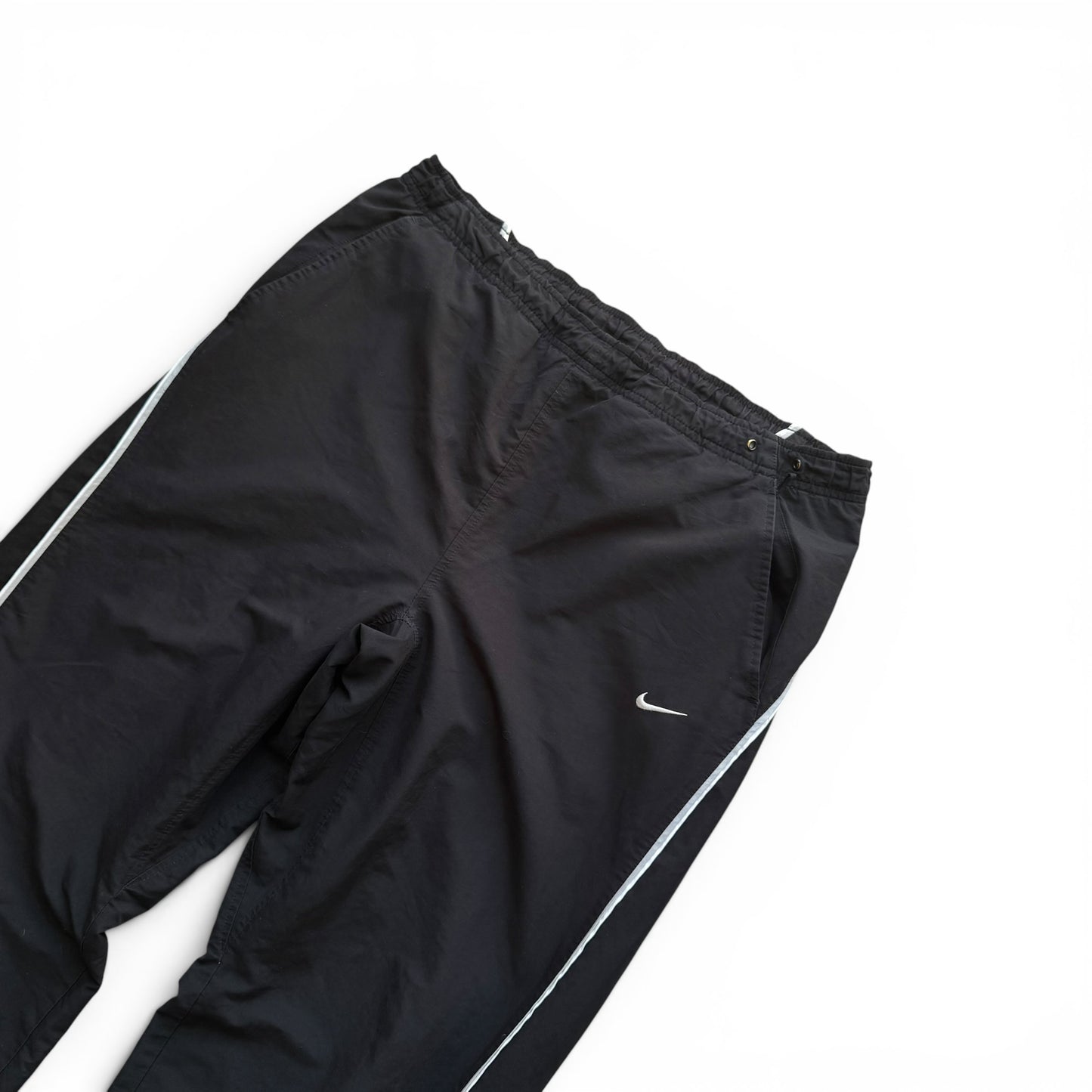 RARE 2000s Nike Trackpants Black *PREMIUM* - (L)
