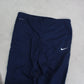 RARE 00s Nike Trackpants Navy - (L)