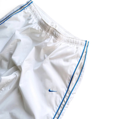 SUPER RARE 2000s Baggy Nike Trackpants White *PREMIUM* - (L)