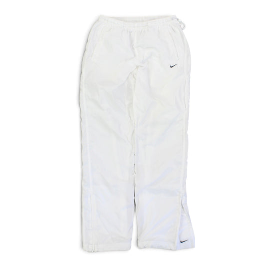 SUPER RARE 2000s Nike Trackpants White *PREMIUM* - (M)