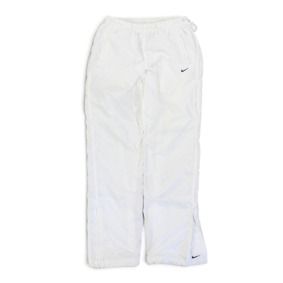 SUPER RARE 2000s Nike Trackpants White - (M) | PREMIUM