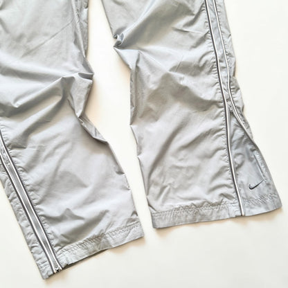 SUPER RARE 2000s Nike Trackpants Grey *PREMIUM* - (L)