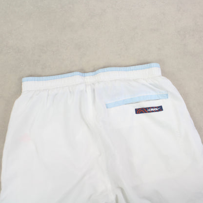 RARE 2000s Nike Air Max Trackpants White - (S)