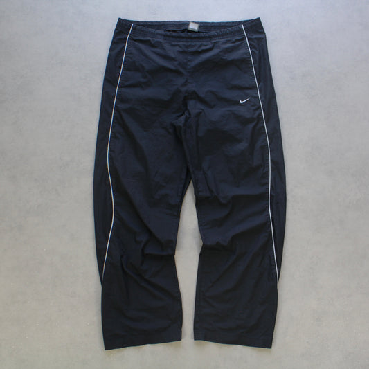 RARE 2000s Nike Trackpants Grey - (XL)