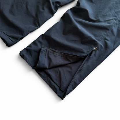 SUPER RARE 2000s Baggy Nike Milan Trackpants Navy - (L)
