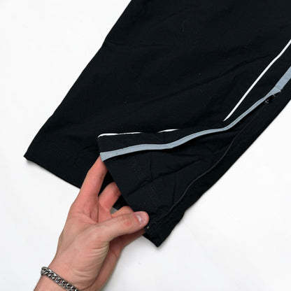 RARE 2000s Baggy Nike Trackpants Black - (L)