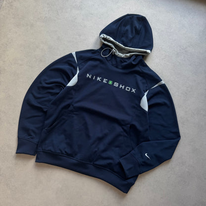 SUPER RARE 2000s Nike Shox Hoodie Black - (M)