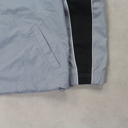 RARE 2000s Nike Track Jacket Grey - (M)