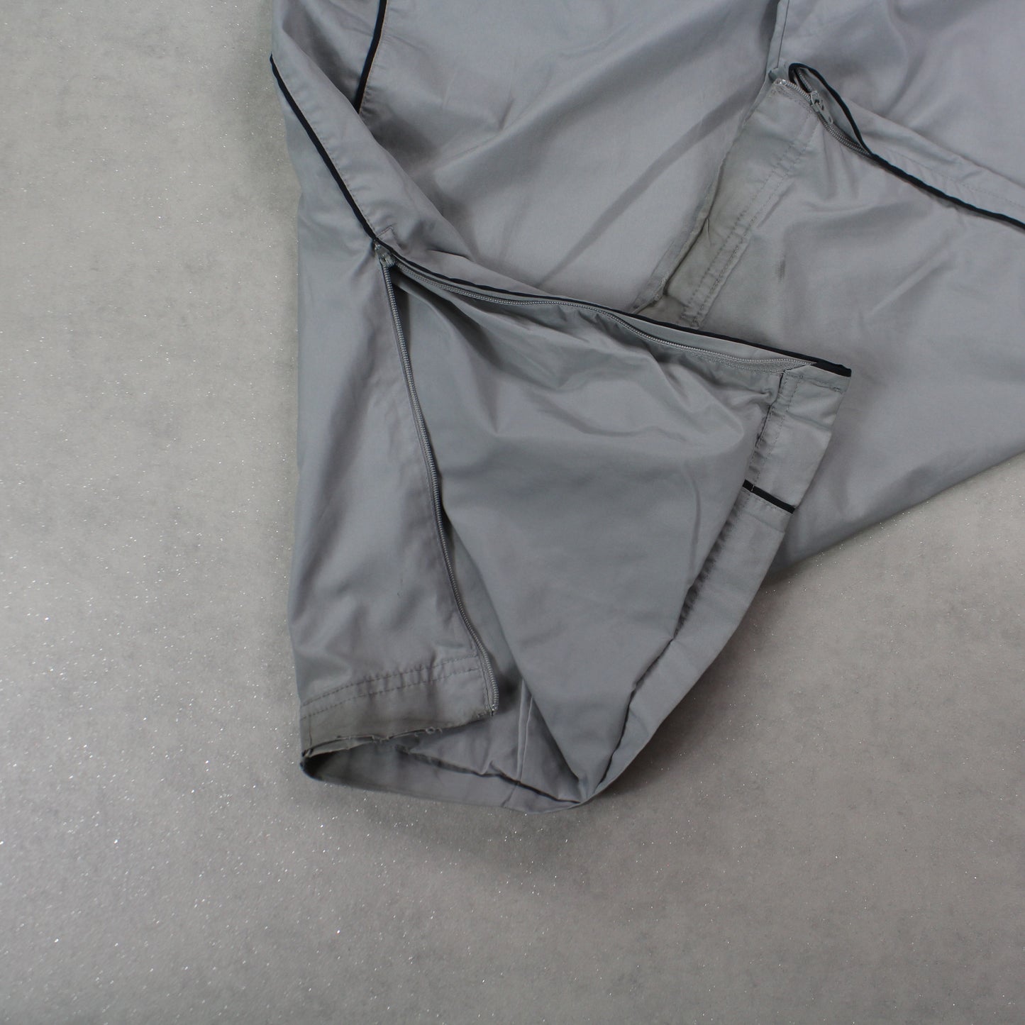 RARE 00s Nike Trackpants Grey - (M)