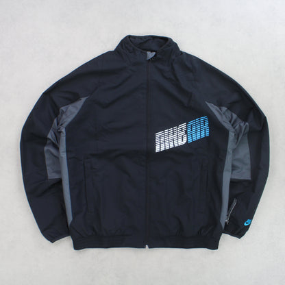 RARE 00s Nike Air Track Jacket Black - (M)