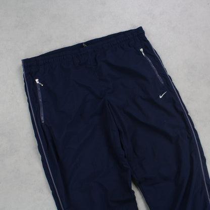 RARE 00s Nike Trackpants Navy - (M)