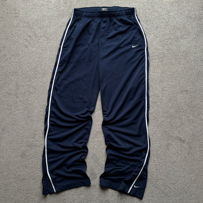 RARE 2000s Nike Trackpants Navy *PREMIUM* - (M)
