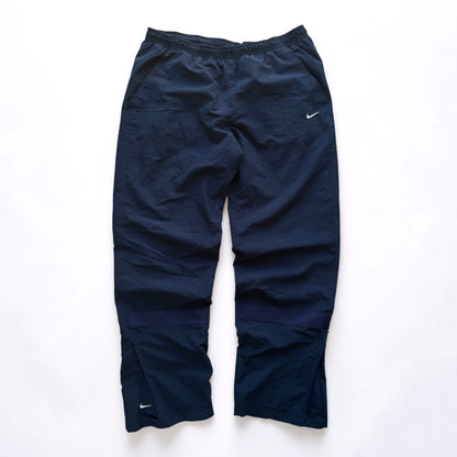 RARE 2000s Nike Trackpants Navy - (L)