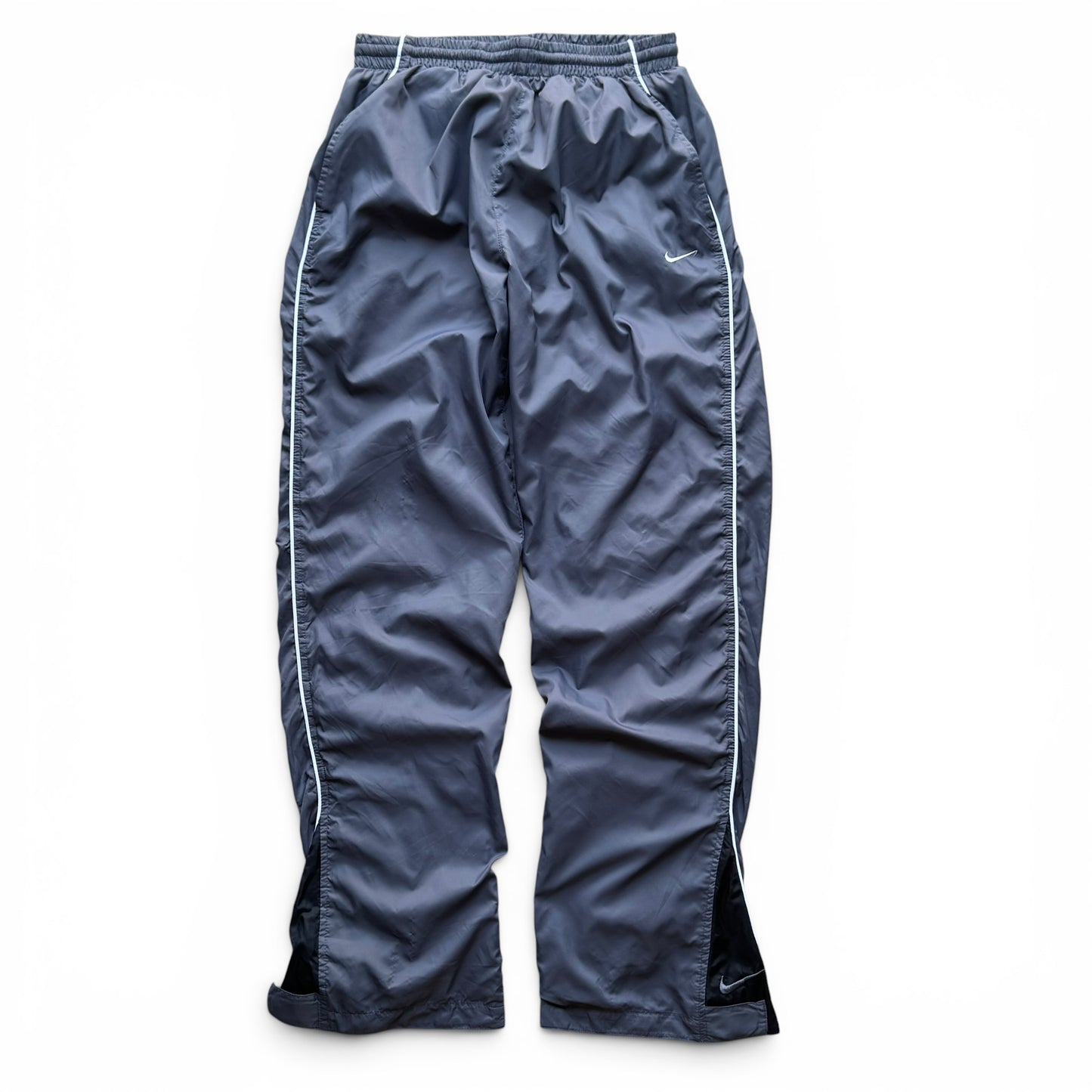 RARE 2000s Nike Trackpants Grey - (S)