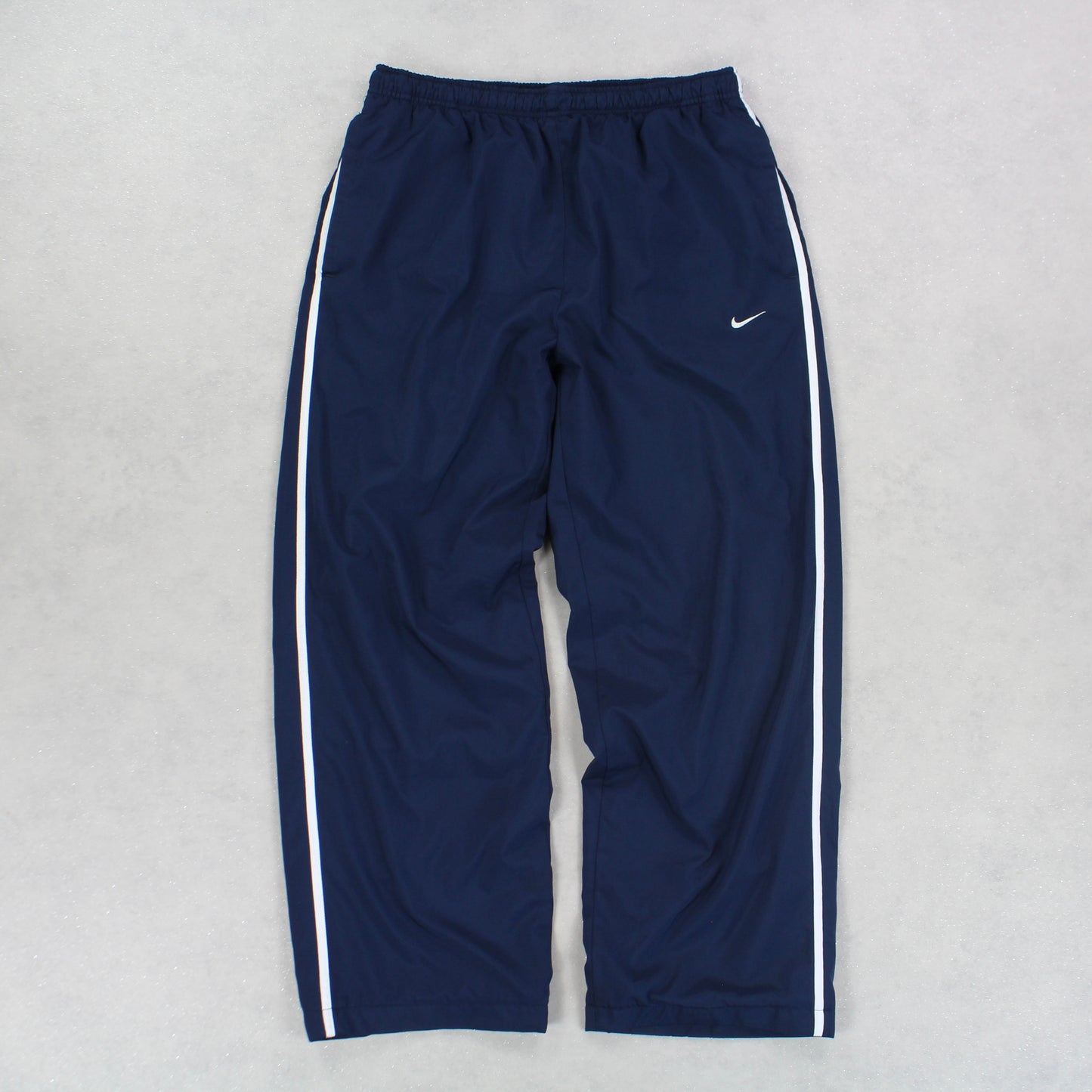 RARE 00s Nike Trackpants Navy - (S)