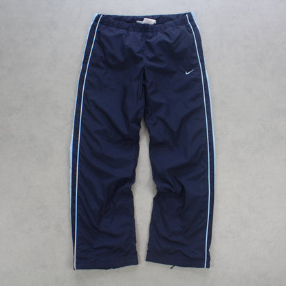 SELTENE Nike Trainingshose aus den 2000ern, Marineblau – (S)